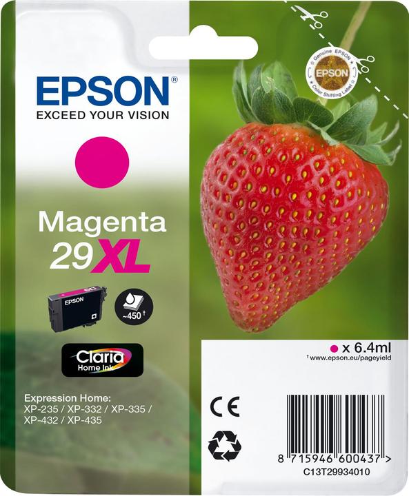 Image du produit Epson 29XL Claria Home (M)