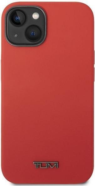 Actual product image Tumi TUHCP14SSR iPhone 14 6,1" czerwony/red hardcase Liquid Silicone (Apple iPhone 14)