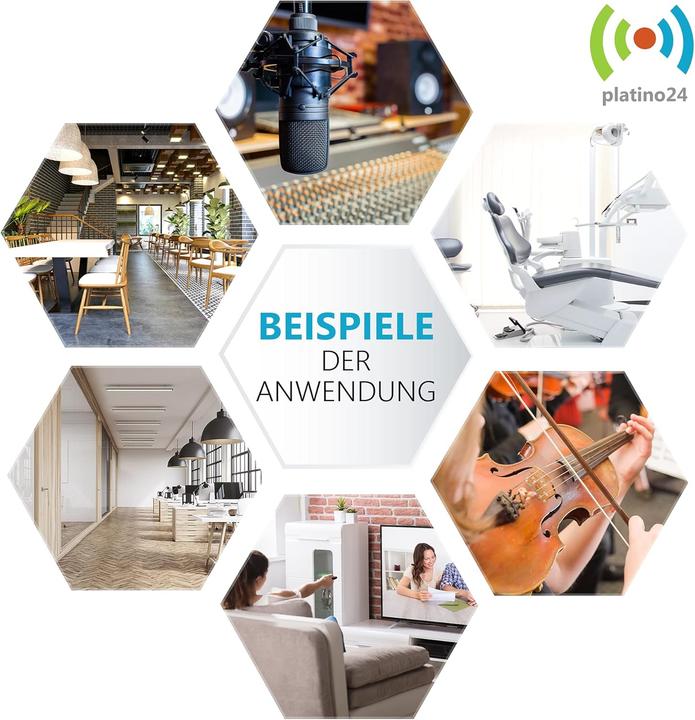 Produktbild Platino24 Schall-Absorberelement (4 Stk.)