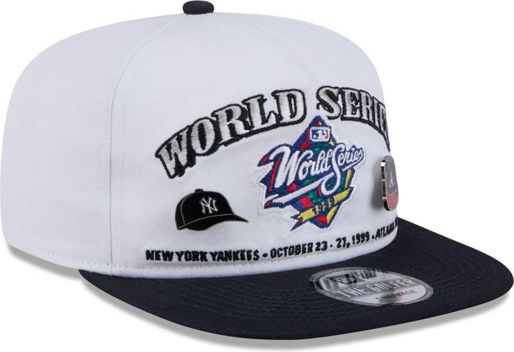 Produktbild New Era Golfer Cap - World Series 1999 Pin Yankees Braves (One Size)