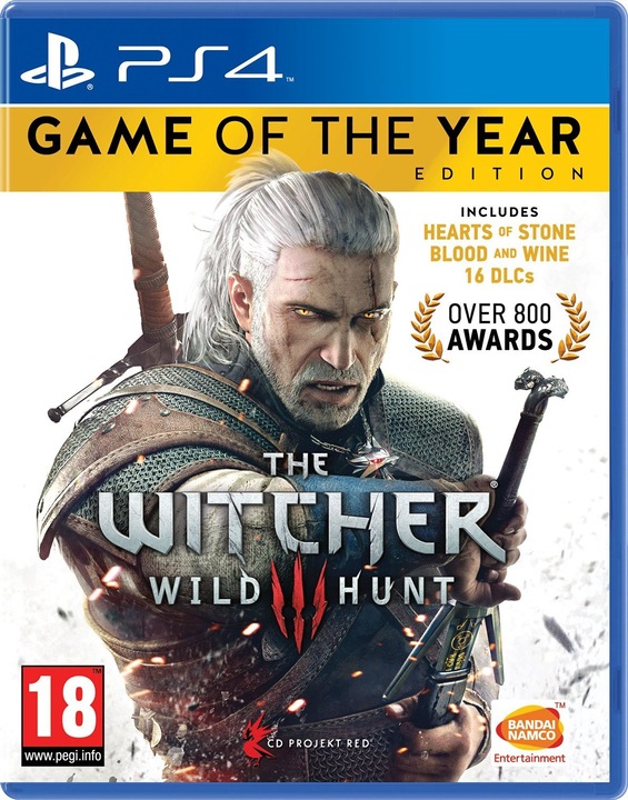 Produktbild Bandai Namco The Witcher III Game of the Year Edition (PS4, EN)