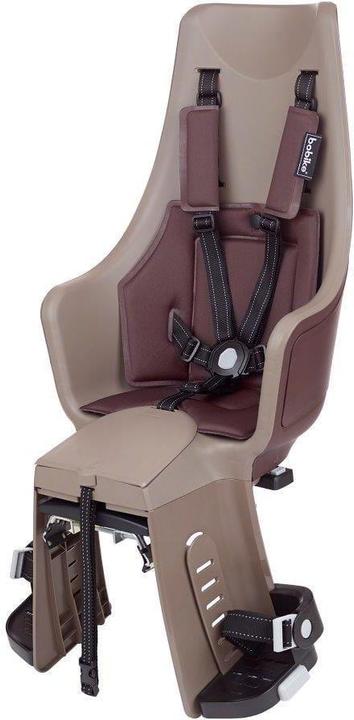 Produktbild bobike Maxi Plus Exclusive LED - stand - mounted bicycle seat Brown iris
