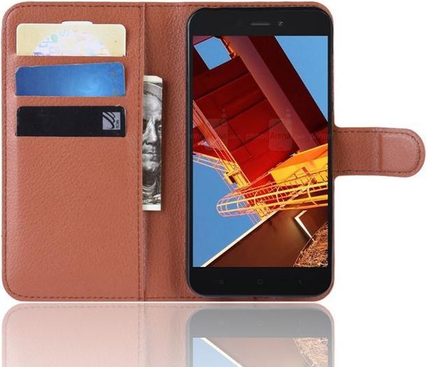 Actual product image MU Classic Litchi Leather Bookcover Series (Xiaomi Redmi Go)