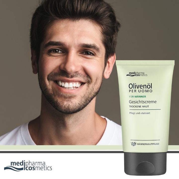 Produktbild Dr. Theiss Olivenöl Per Uomo Gesichtscreme, 50 ml CRE (50 ml, 24h Creme)