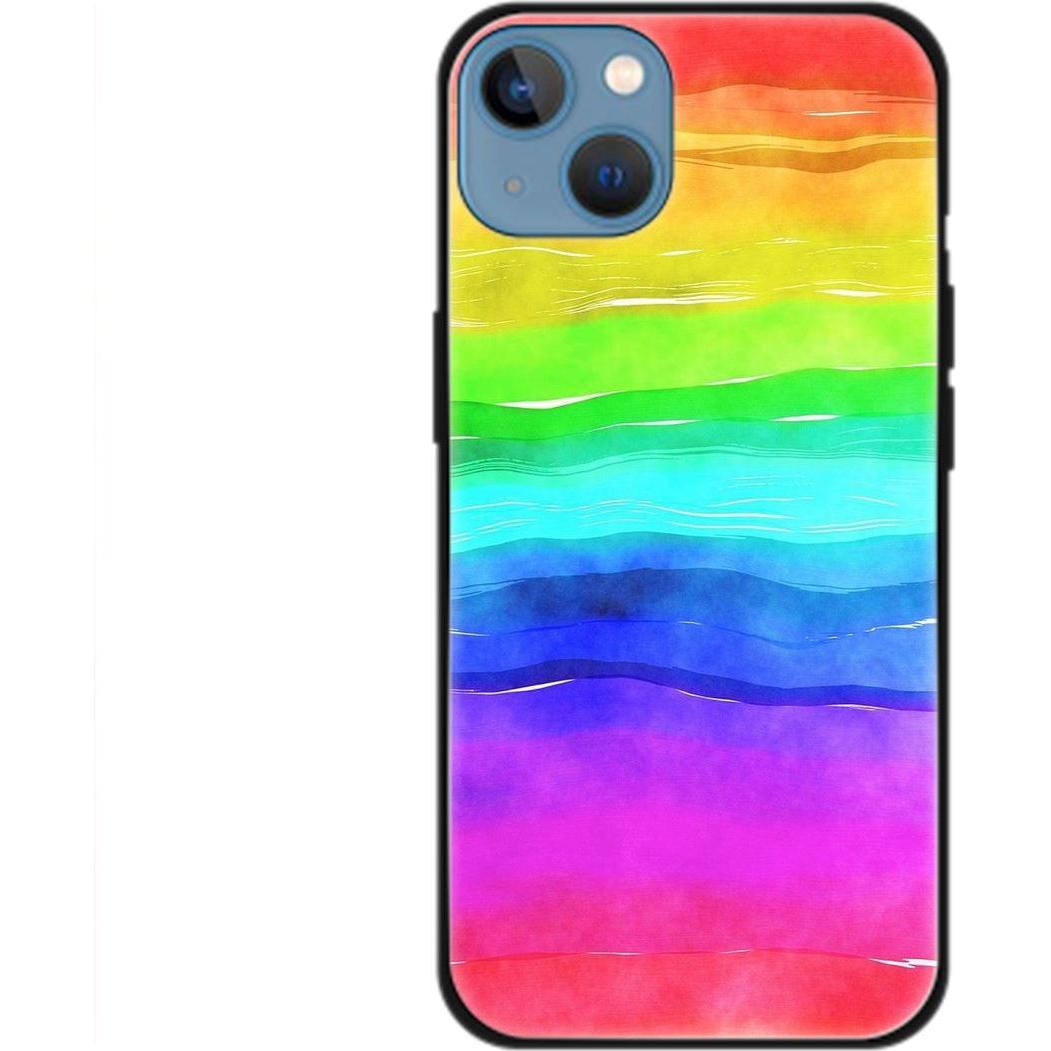 König Design Hülle Handy Schutz für Apple iPhone 13 Case Cover Tasche Bumper Etuis TPU Neu (Apple iPhone 13), Smartphone...