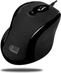 Actual product image Adesso Desktop Ergonomic Optical Mouse (Cable)