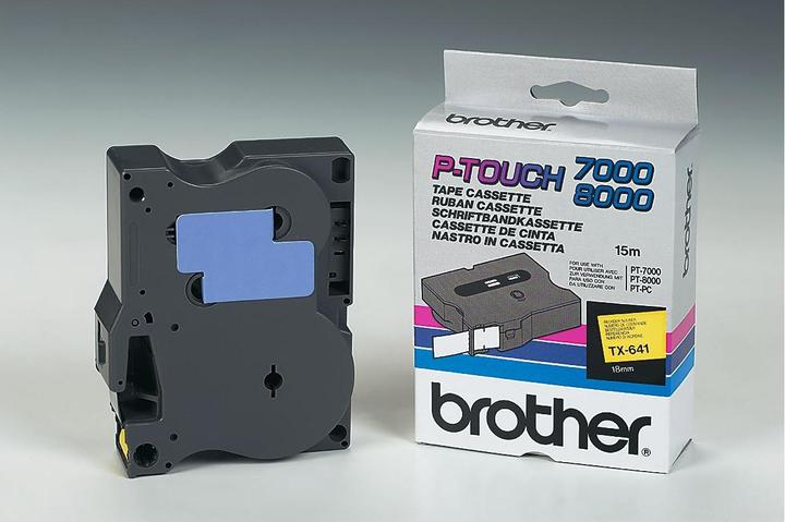 Productafbeelding Brother P-Touch (1.80 cm, Geel)