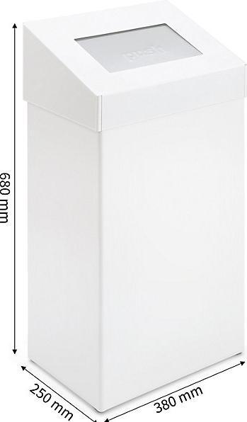 Productafbeelding kaiserkraft Afvalbak met klapdeksel (50 l)