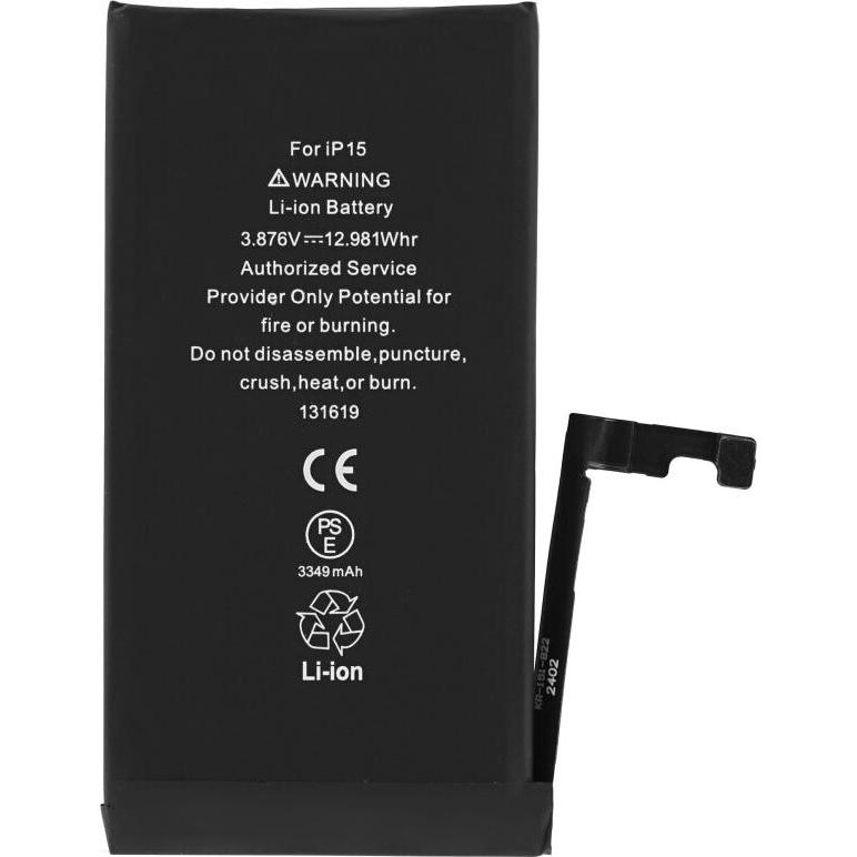 OEM Akku für iPhone 15, Smartphone Akku