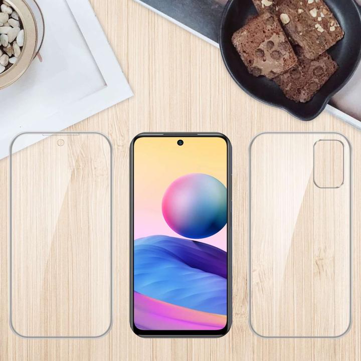 Image du produit Cadorabo Coque pour Xiaomi RedMi NOTE 10 5G / POCO M3 PRO 5G TPU 360 Grad Case (Xiaomi Poco M3 Pro 5G, Xiaomi Redmi Note 10 5G)