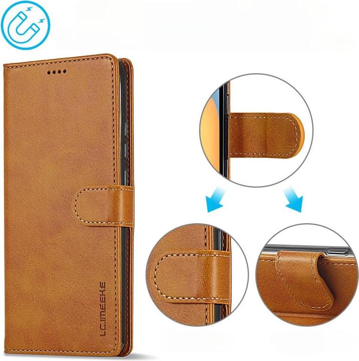 Produktbild LC.Imeeke Xiaomi Poco C65 / Redmi 13C - Etui beige (Xiaomi Poco C65)