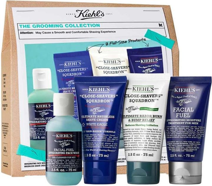 Immagine prodotto Kiehl's The Grooming Regimen 1H25 (Set per la cura del viso)