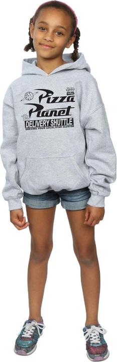 Produktbild Disney Toy Story Pizza Planet Logo Kapuzenpullover Mädchen (140, 146)