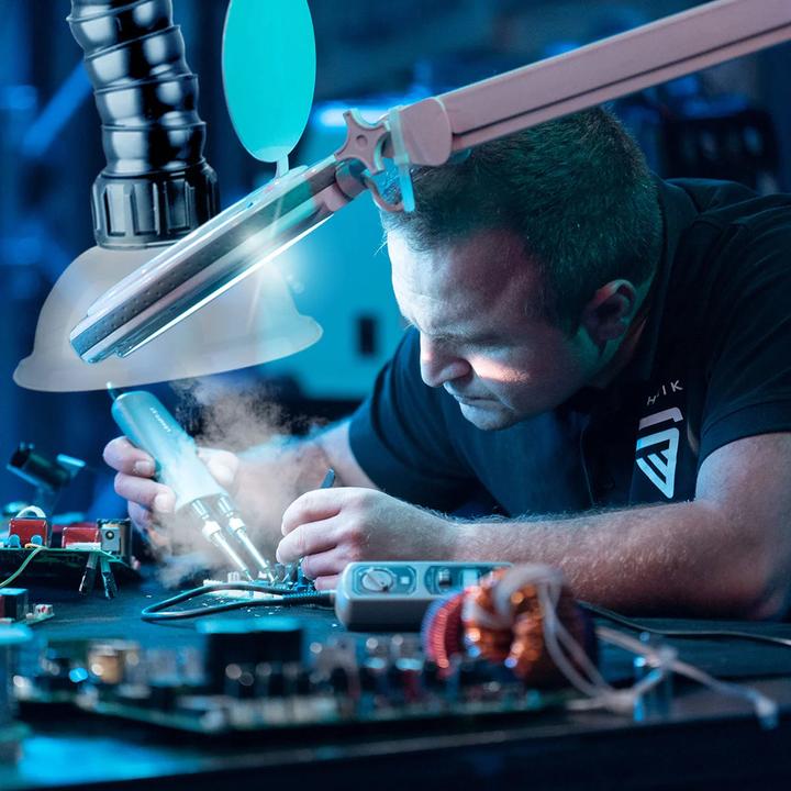 Actual product image Stahlwerk fume extractor 300 watt extraction system fume absorber soldering fume extractor soldering welding