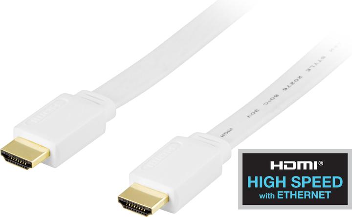 Produktbild Deltaco HDMI med Ethernet-kabel - 3 m (3 m)