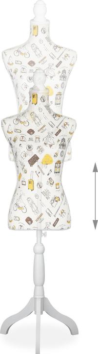 Image du produit Relaxdays Schneiderpuppe