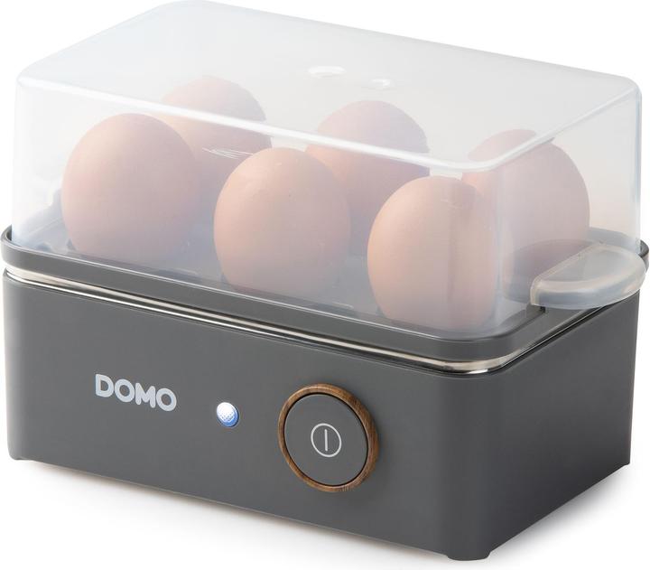 Produktbild Domo DO 9283 EK Eierkocher bis 6 Eier matt grau