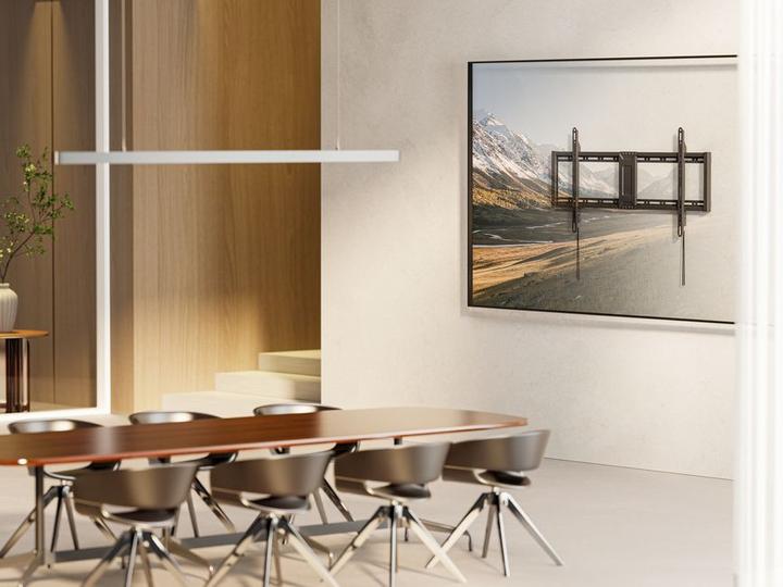 Produktbild equip Wandhalterung /1TFT 1Gelenk Push-In-Pop (75 kg, 43" - 95")