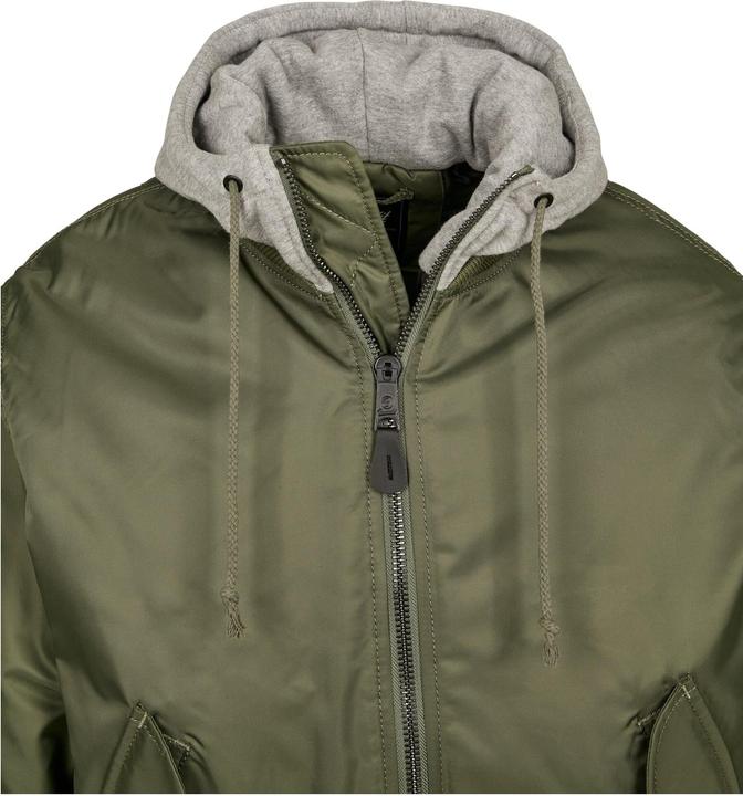 Actual product image Brandit Hooded MA1 Bomber Jacket (M)
