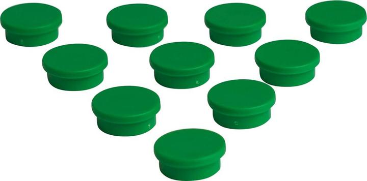 Actual product image Helmuth A. Jensen Contour magnet Ø20mm green - (10 pcs.) (10 x)