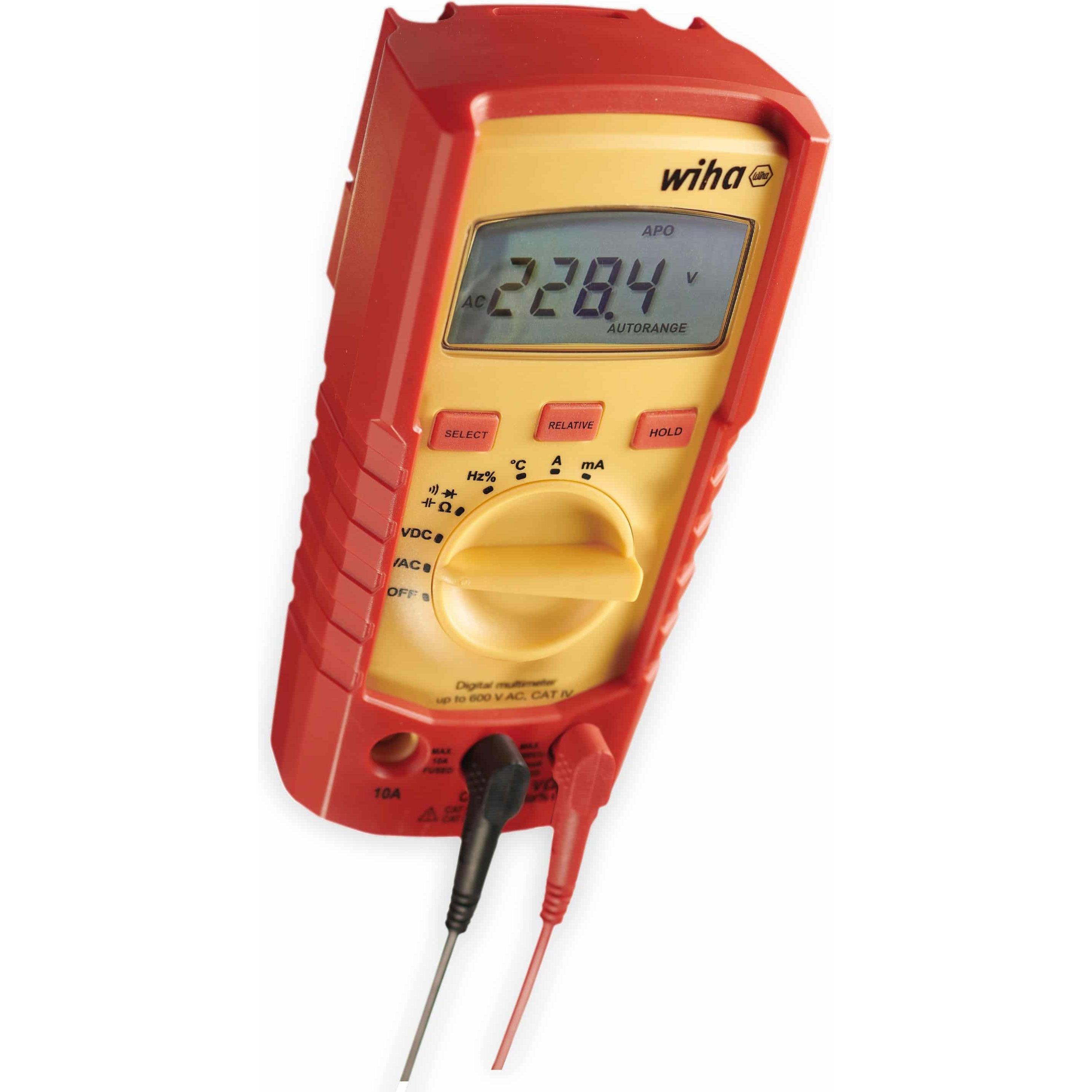 Wiha, Multimeter, Digitales Multimeter (CAT III 600V, CAT IV 300V)