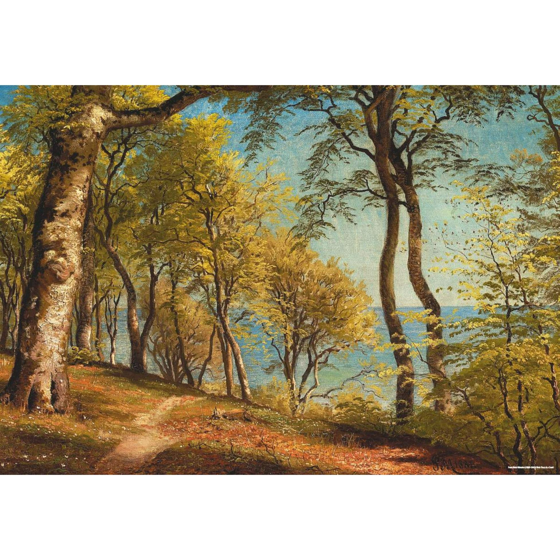 Thumbnail - D-Toys Puzzle 1000 Peder Mork Monsted, Uferbirken (1000 Teile)