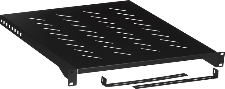 Image du produit Lanberg Etagère fixe 19 " Rack 1U-483x500mm noir