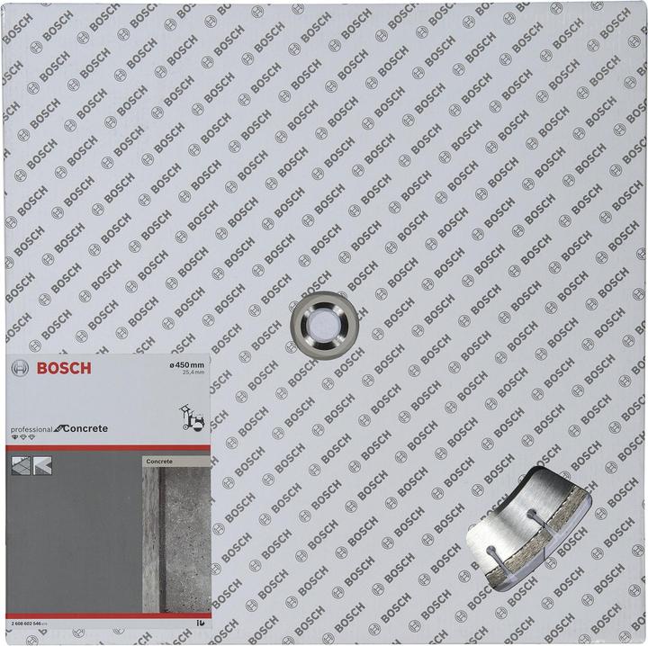 Immagine prodotto Bosch Professional Zubehör Lama diamantata Standard per calcestruzzo, 450 x 25,40 x 3,6 x 10 mm