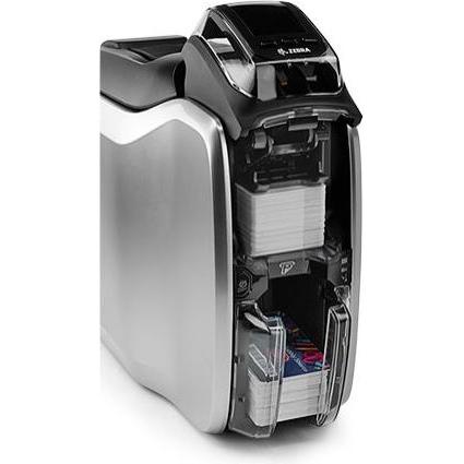 Thumbnail - Zebra Printer ZC300, Dual Sided (300 dpi), Etikettendrucker, Schwarz, Silber