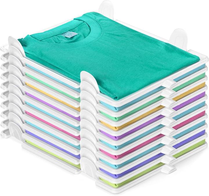 Actual product image BoxLegend Kleiderschrank-Organizer für T-Shirts (10x)