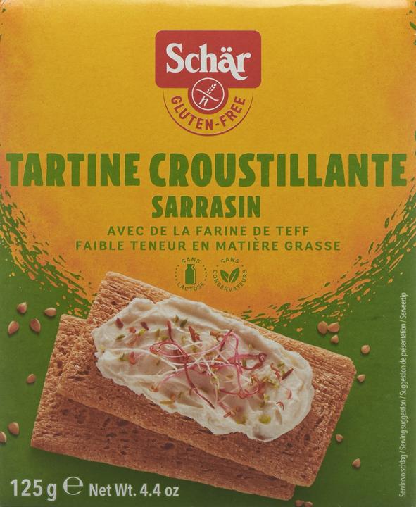 Produktbild Schär Knusperbrot dunkel glutenfrei (125 g)