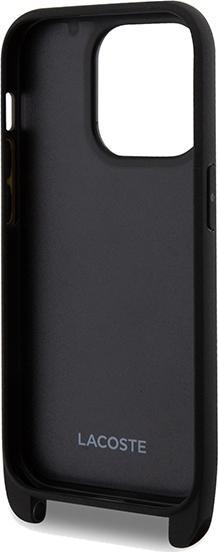 Produktbild Lacoste LCHCP14LSPVCK iPhone 14 Pro 6.1" czarny/black hardcase Iconic Petit Pique Crossbody (Apple iPhone 14 Pro)