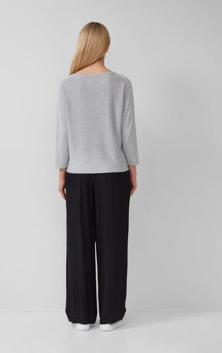 Produktbild s.Oliver Strickpullover Strickpullover mit Glitzergarn und 3/4-Fledermausärmeln (40)