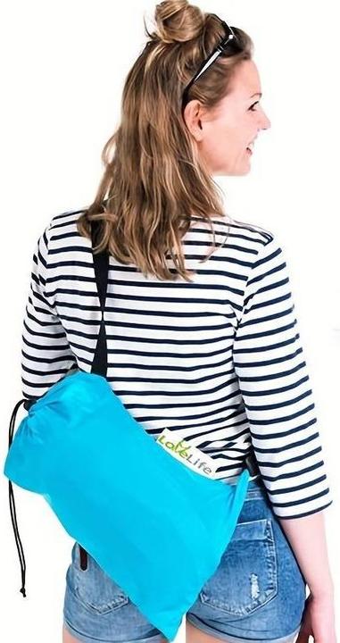 Actual product image Out of the blue Air sofa Relax 210x70 cm blue