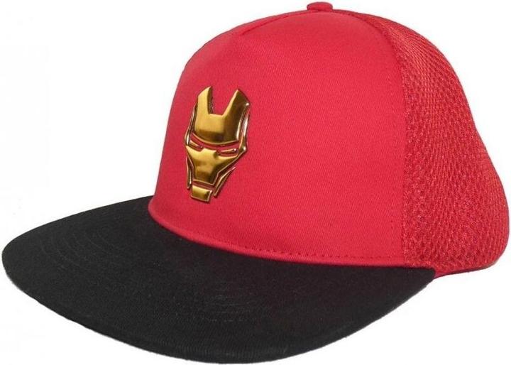 Produktbild Iron Man Gesicht Snapback Mütze (One Size)
