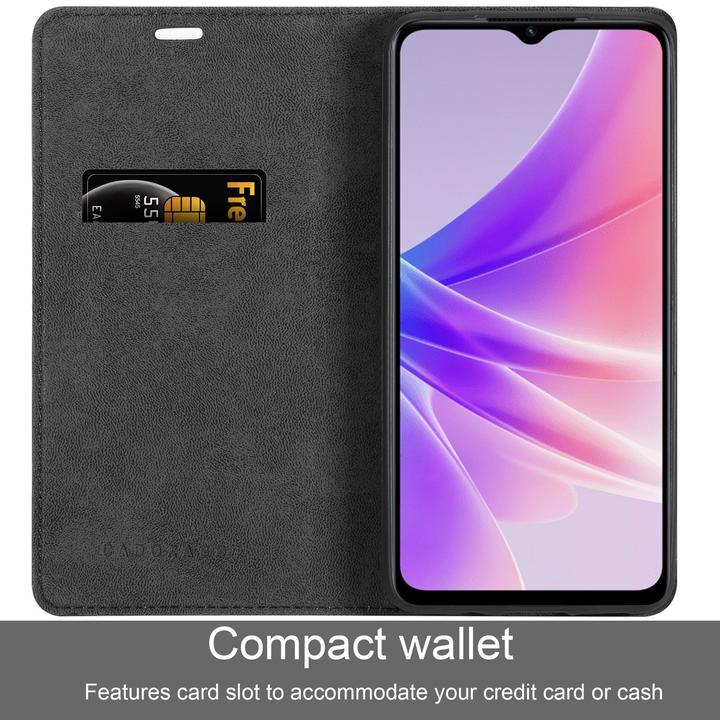 Produktbild Cadorabo Book Hülle Invisible für Oppo A57 5G / A77 5G / Realme V23 (Oppo A57 5G, Oppo A77 5G, Realme V23 5G)