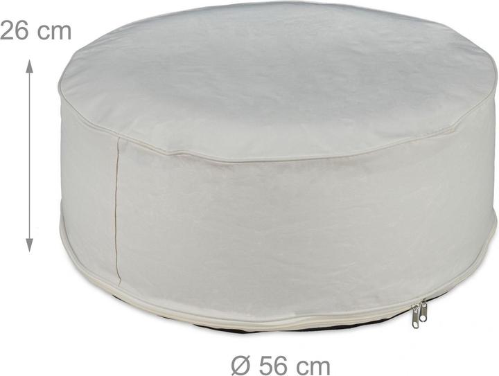 Image du produit Relaxdays Tabouret gonflable