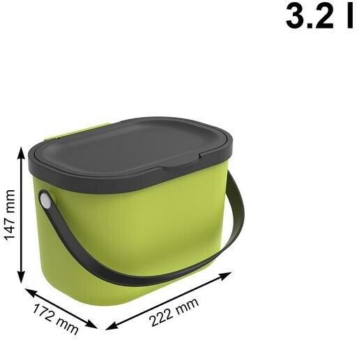 Image du produit Rotho Bac à déchets biologiques 3.2 l ALBULA (3.20 l)