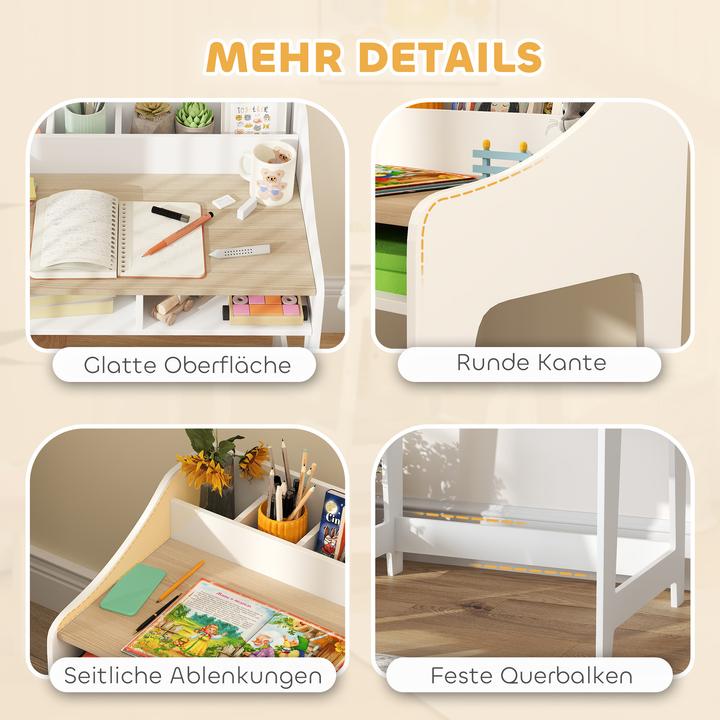 Produktbild Aiyaplay Kinderschreibtisch Set MDF Naturholz (Kindersessel)