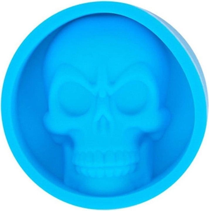 Produktbild König Design Silikon Eiswürfelform Totenkopf Skull Eiswürfel Eis für Whiskey Wein Bar Party