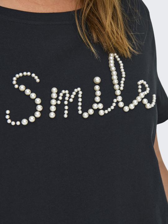 Immagine prodotto Only T-shirt regular fit con scollo rotondo e curve (S)