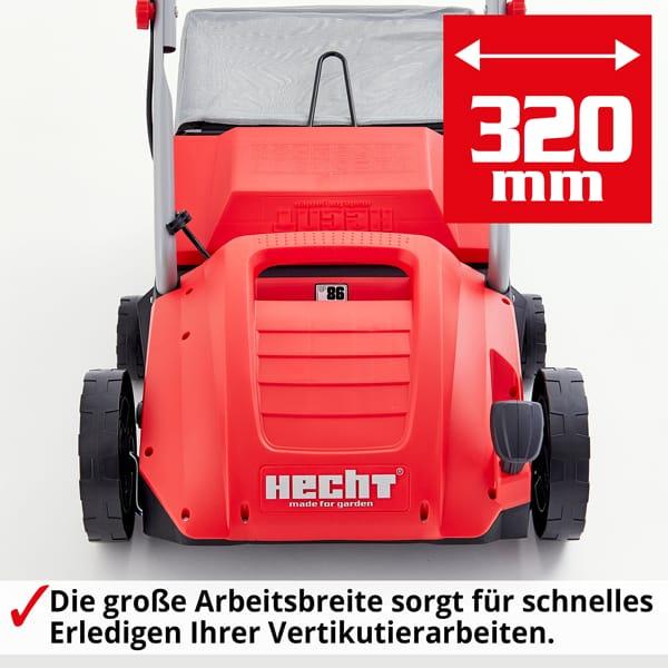 Actual product image Hecht Elektro Vertikutierer