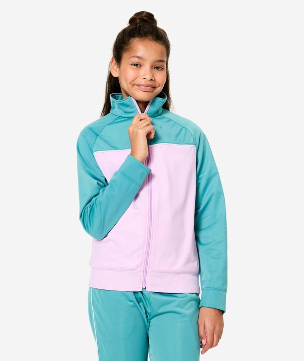 Actual product image Decathlon Tracksuit Girls Breathable Polyester