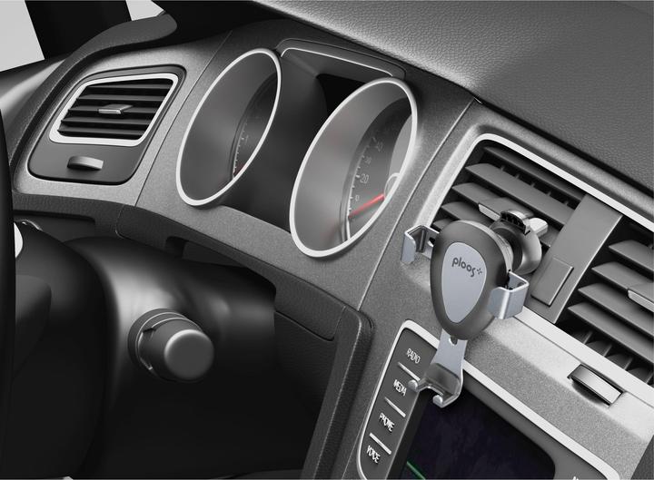 Produktbild Cellularline CELLULAR LINE Gravity Air Vent Fahrzeughalterung (Silber