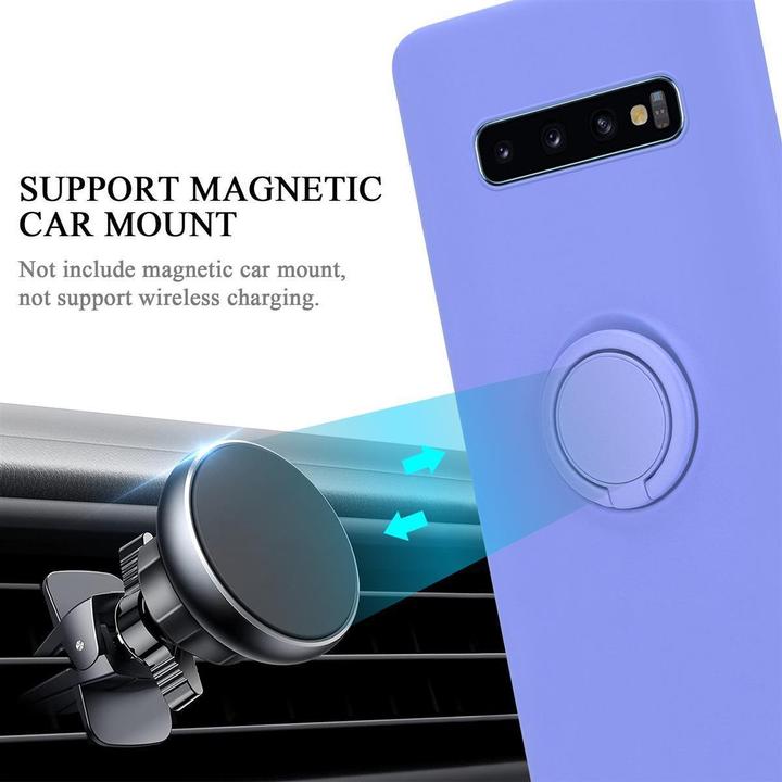 Image du produit Cadorabo TPU Liquid Ring Silicone Case Cover (Samsung Galaxy S10)