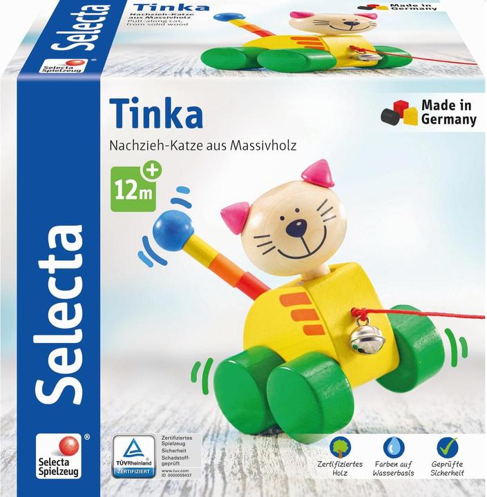 Image du produit Selecta Spielzeug Chat à tirer Tinka