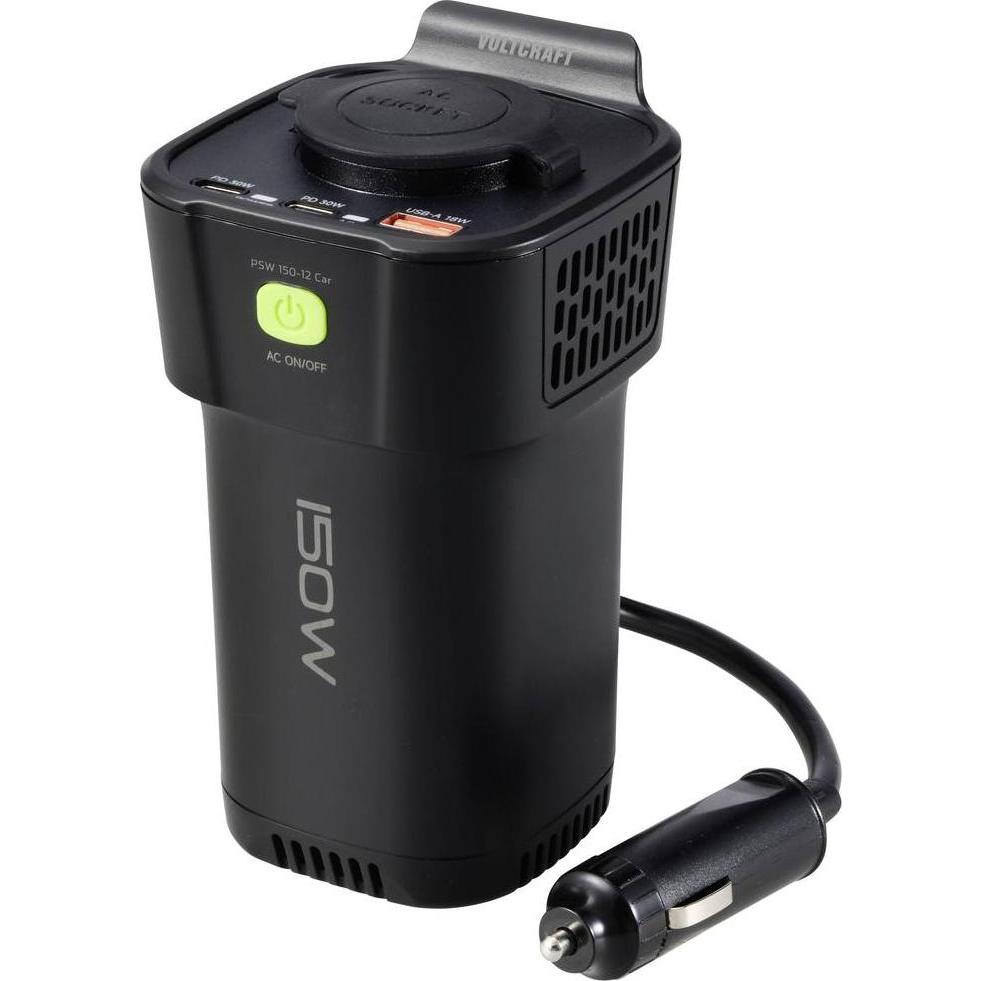 Voltcraft, Convertitore di tensione, Inverter PSW 150-12 Auto -