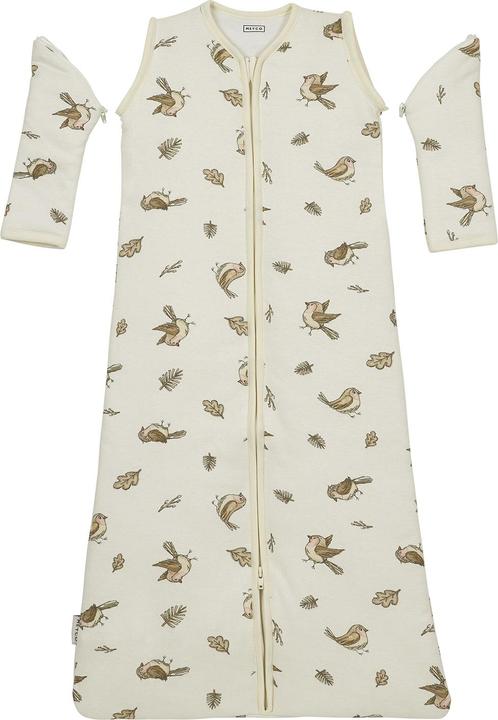 Produktbild Meyco Robin babyschlafsack mit abnehmbaren ärmeln (70 cm, 2.5 TOG, Winter)