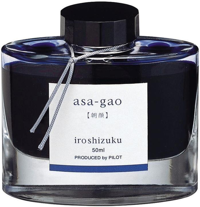 Pilot Iroshizuku Ink 50ml - ASA-GAO (Blue, 1 pcs.)