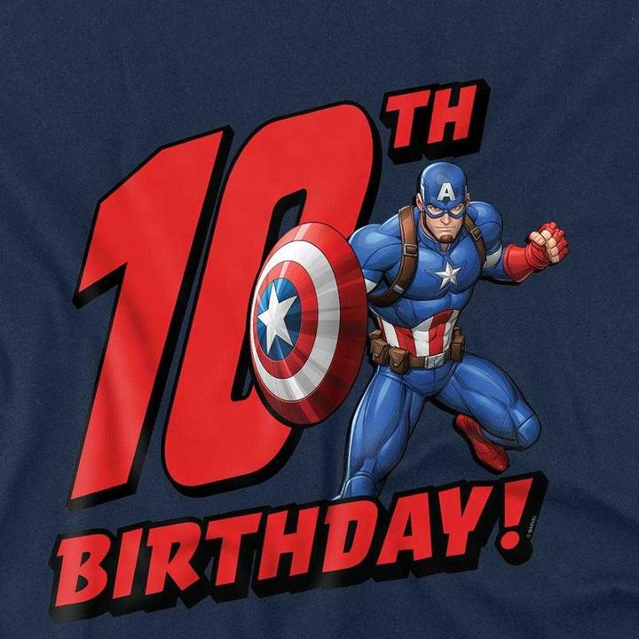 Produktbild Captain America Sweatshirt 10. Geburtstag (116)